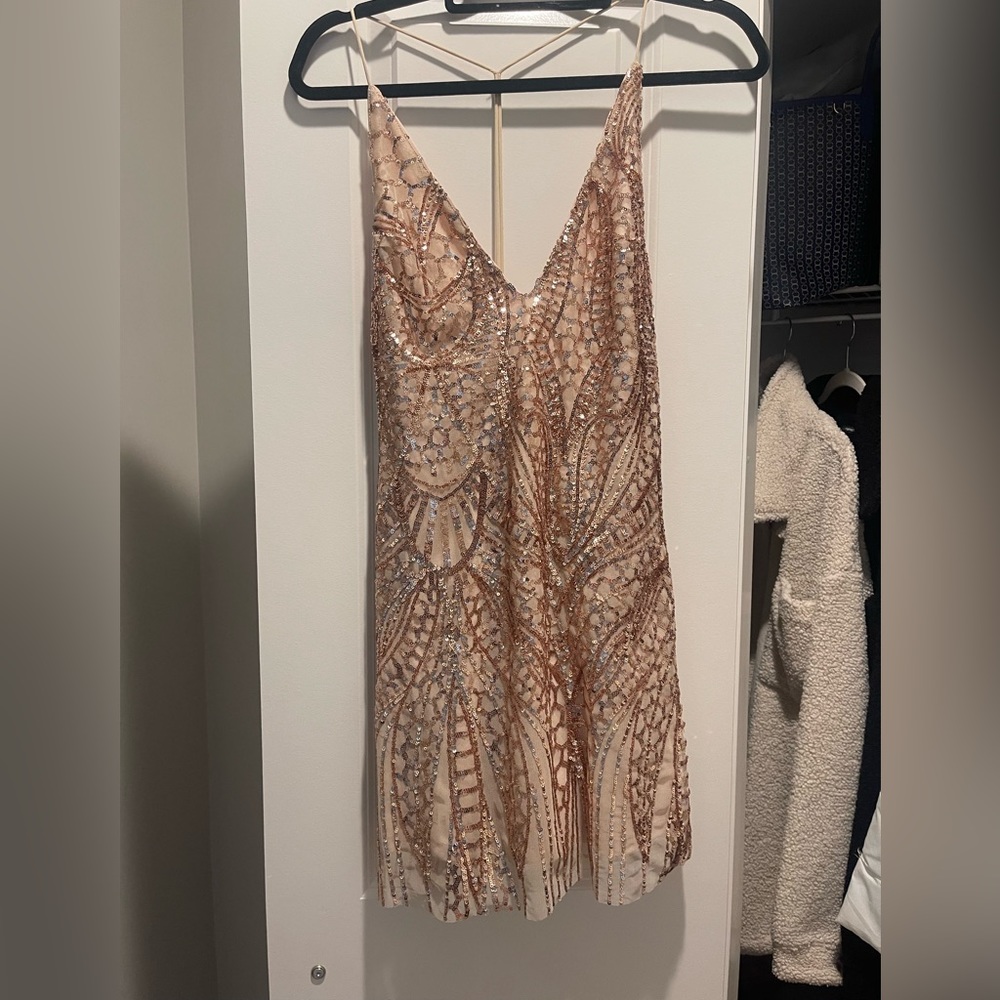 Showpiece Sequin Dress